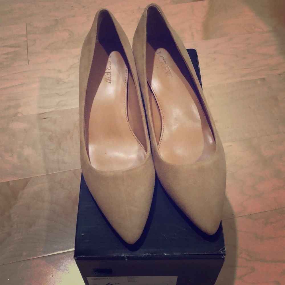 J. Crew Esme Kitten Heel Sz. 6.5